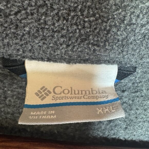 Columbia Missouri Tigers Jacket XXL Fleece Zip University Football College NCAA - Picture 6 of 12